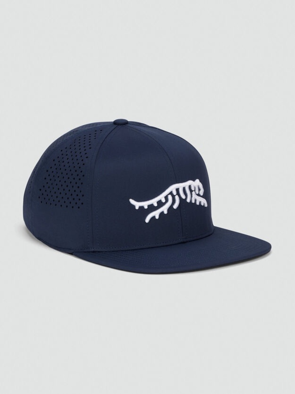 NWT Sun Day Red Icon Performance Flatbill Hat II in Navy